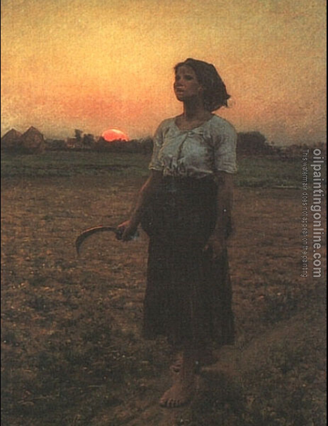 Jules Breton - The Song of the Lark